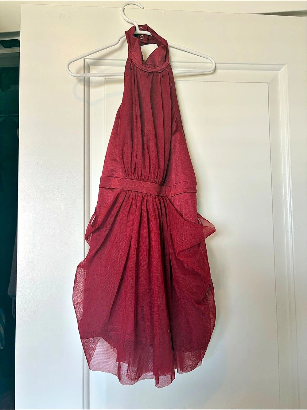 Red/Maroon Dance Costume Lightly Used